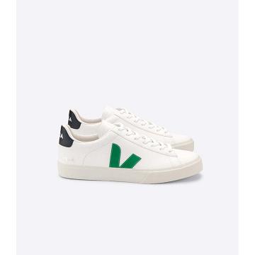 Veja CAMPO CHROMEFREE Low Tops Sneakers Panske White/Black | SK 204JPQ